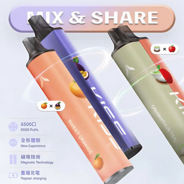 ✨KISS 一次性電子煙 6500口｜雙磁吸混搭口味 ✨ 💥 超值優惠 NT$350｜買十送一｜滿1500免運｜可批發聊聊 | 一次性 電子煙 拋棄式主機 潮流商城 蒸氣店 蒸氣孤兒院 蒸氣天堂